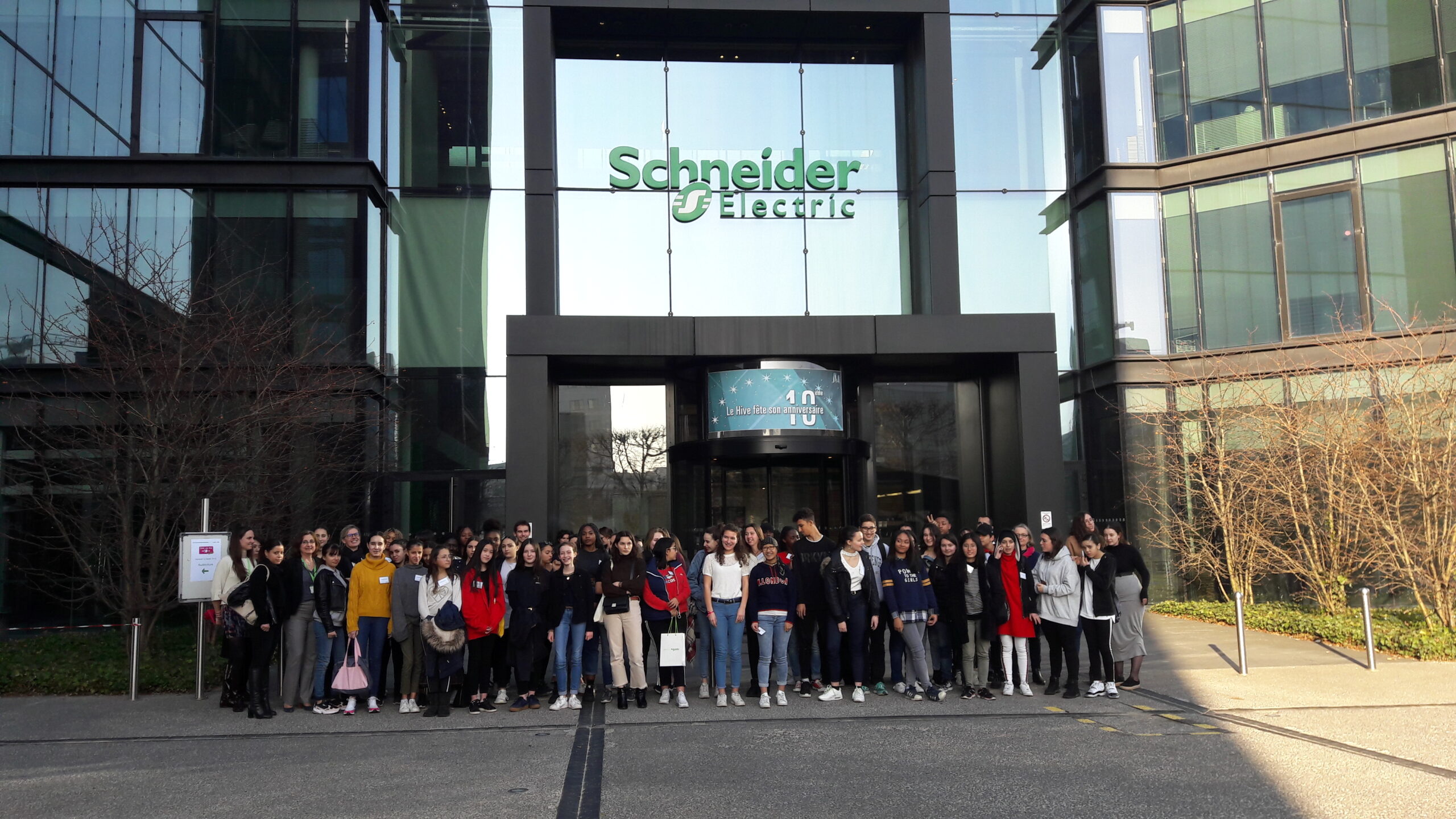 Rencontre avec des employés de Schneider Electric
