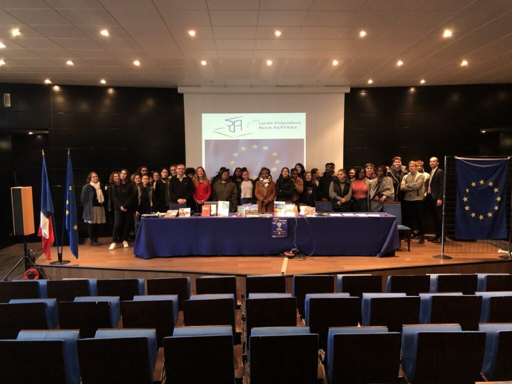 En route pour l’Europe au Lycée René Auffray !!!