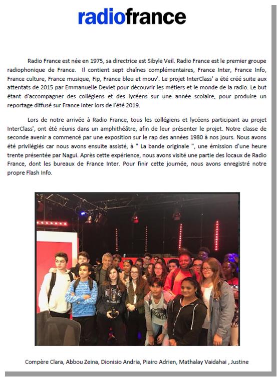 Projet InterClass’