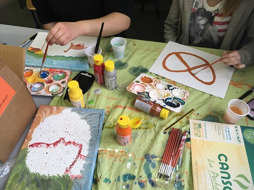 L’atelier d’arts plastiques expose !