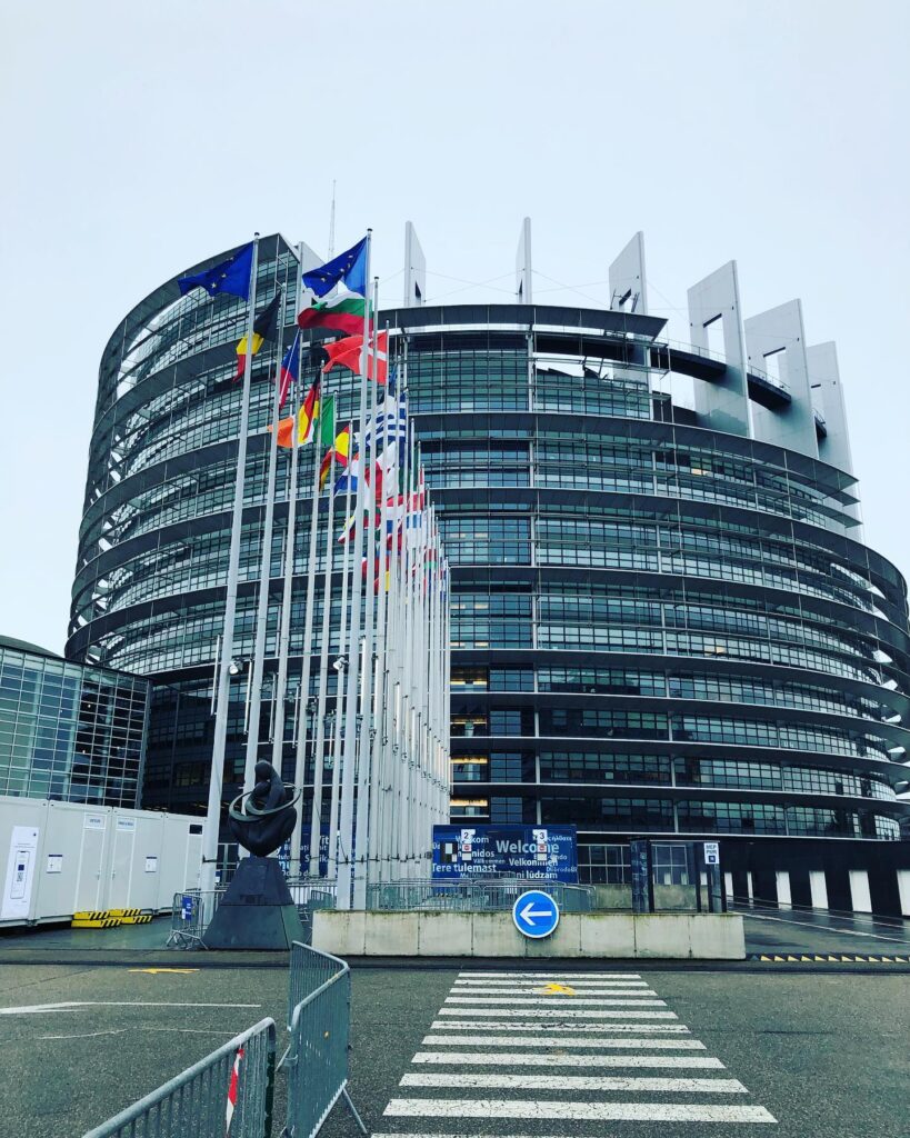 Voyage scolaire au parlement européen