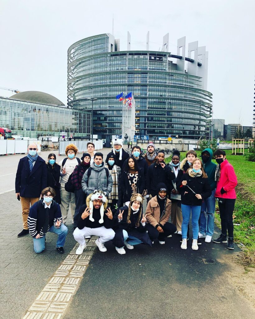 Voyage scolaire au parlement européen