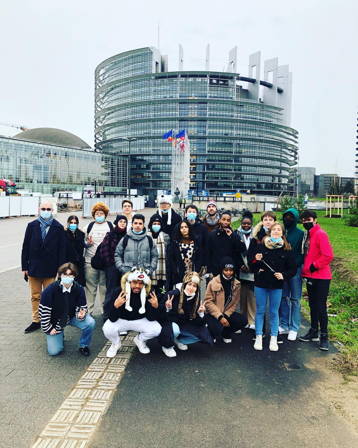 Voyage scolaire au parlement européen