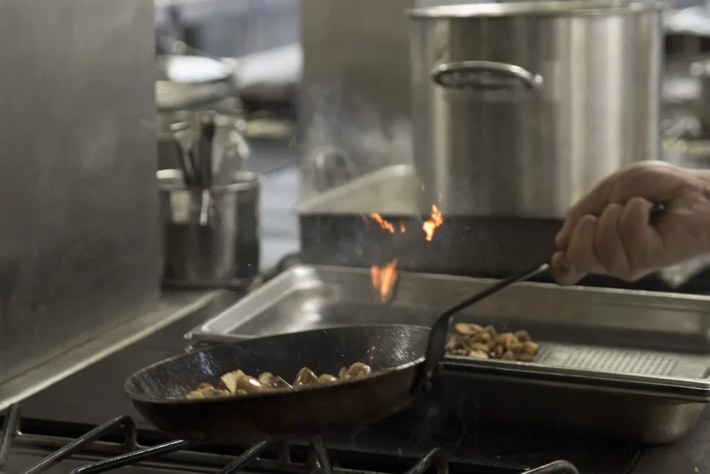 Flambage en cuisine